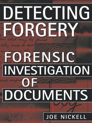 cover image of Detecting Forgery